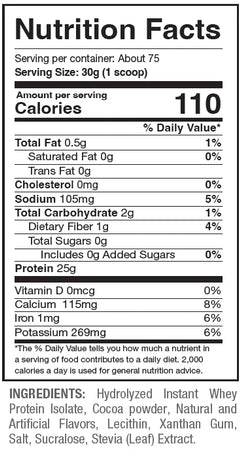 N-ISO HIDROLYZED WHEY PROTEIN