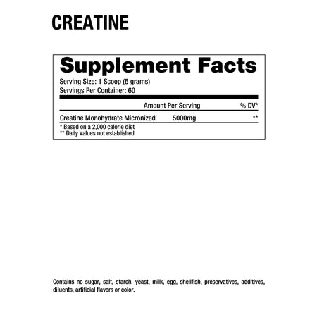 Dragon Pharma Creatine 60 Servicios